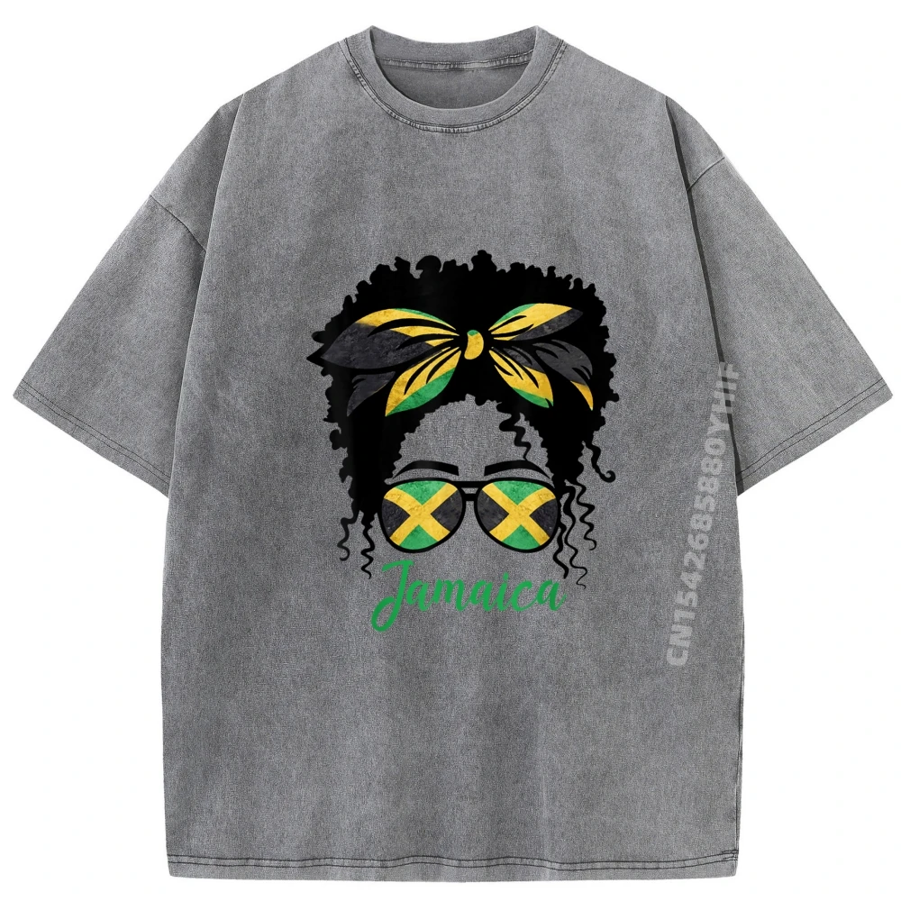 جامايكي جامايكا العلم فخر الأسود الأفرو فوضوي كعكة شحن مجاني البنود أدنى الأسعار تي شيرت الرجال غسلها التي شيرت الرجال خمر نمط #3