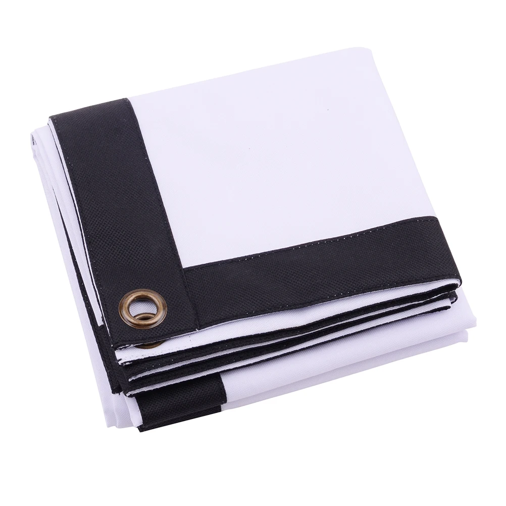 

1 шт. проекционный экран портативный белый 16:9 четкое изображение офисный бизнес-презентация экран проектора