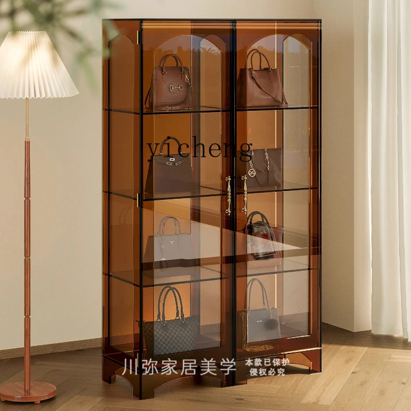 XL light luxury acrylic living room display cabinet household light luxury figure cabinet display cabinet