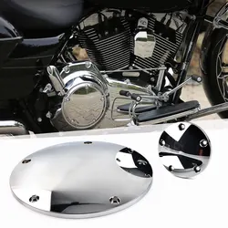 5-Hole Smooth Domed Derby Timing Timer Cover for Harley Heritage Softail Road Glide Custom FLTRX & for '99-'17 Dyna