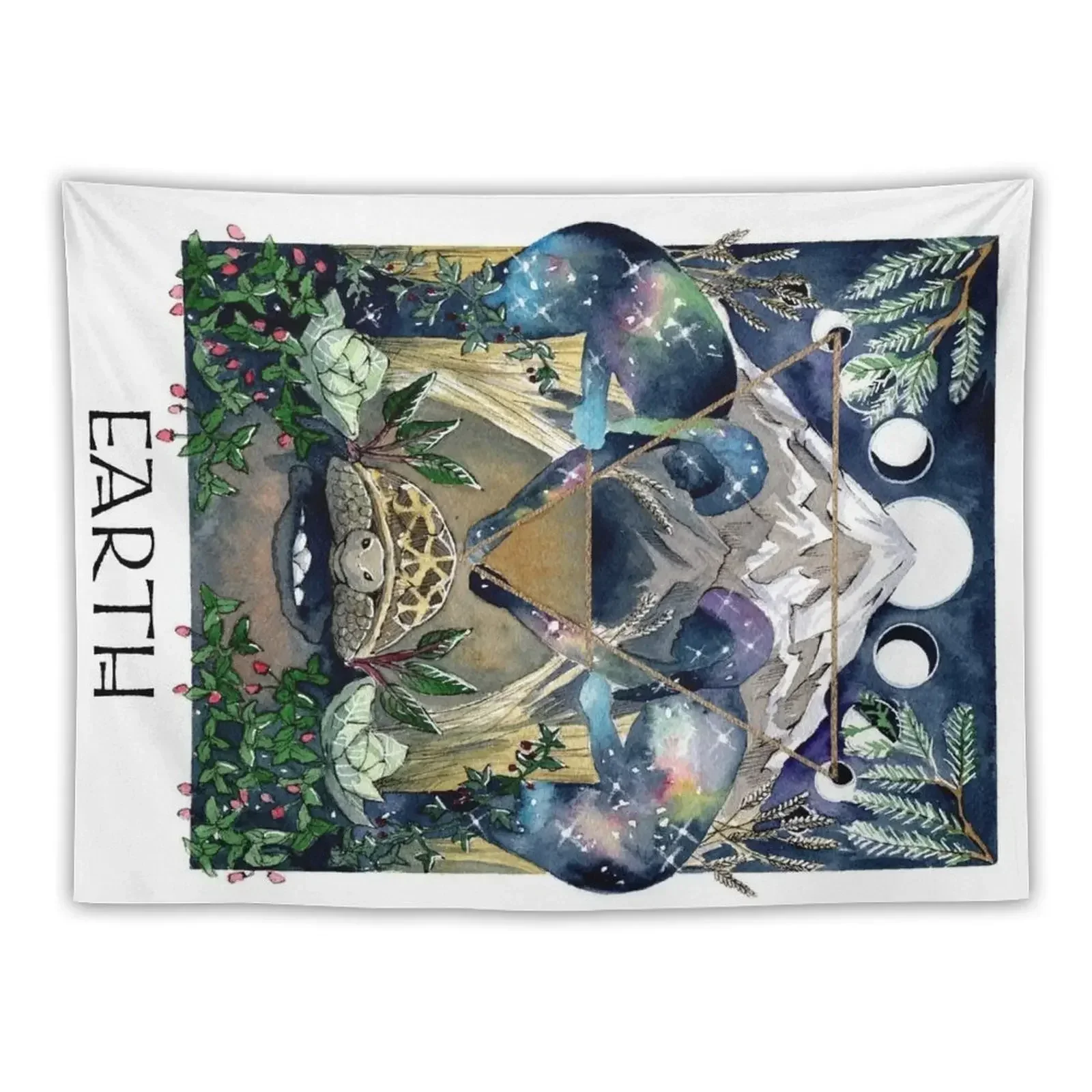 

Earth Elemental Spirit Tapestry Cute Decor Decor Home Aesthetics For Room Aesthetic Decoration Tapestry