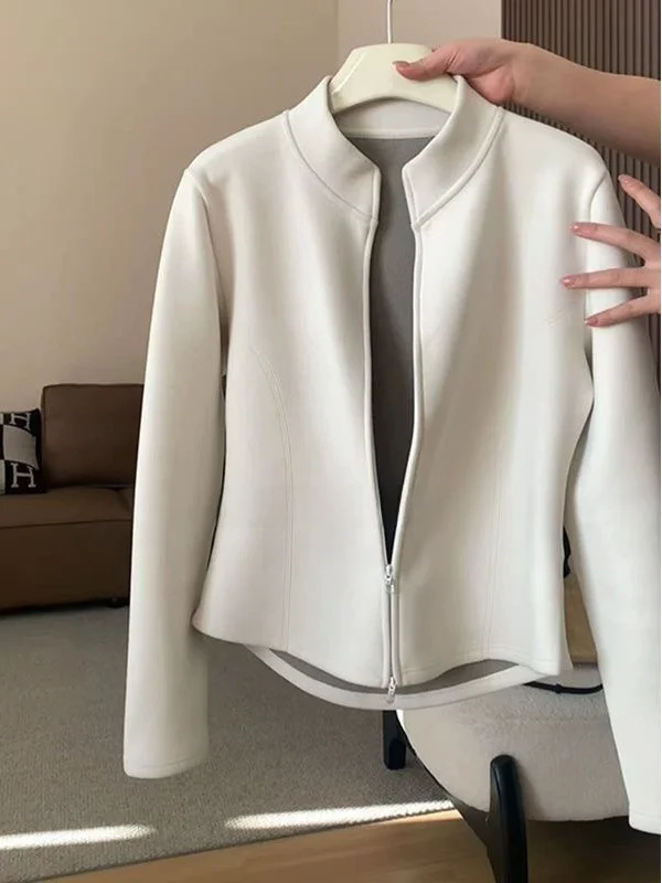 

Женская зимняя утепленная куртка Aphene Slim Fit с подкладкой, повседневная, теплая, с длинной молнией