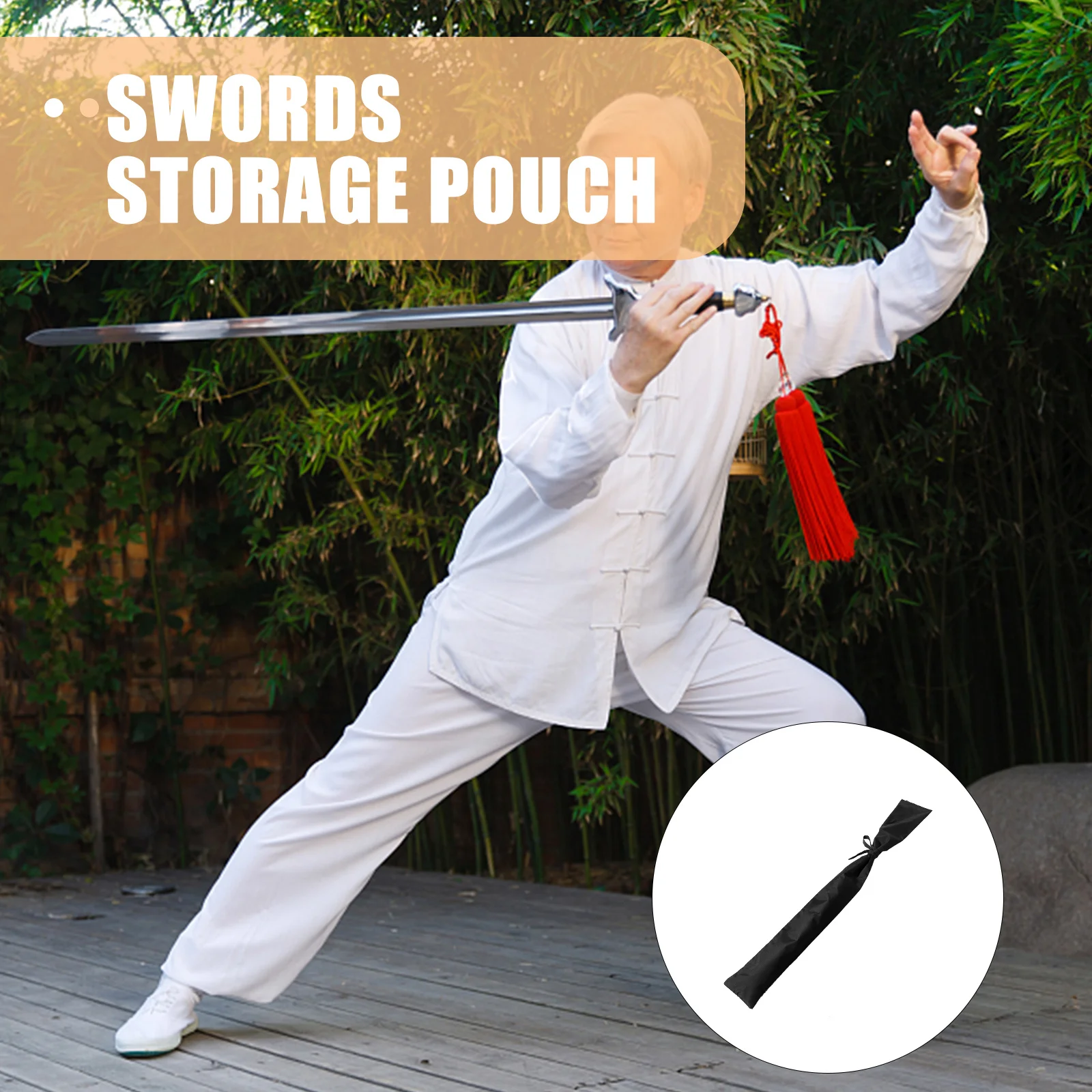 Carrying Bag Sturdy Cotton Material for Sword Protection Lightweight Storage Pouch for Japanese Blades Outdoor Use Travel