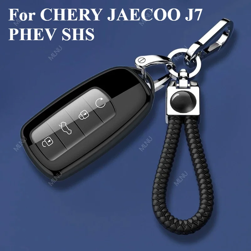 Key Case For CHERY JAECOO J7 PHEV SHS 2026 2025 2024 Accessories Slip-Grip Tactile-Feedback Signal-Clear UV-Resistant