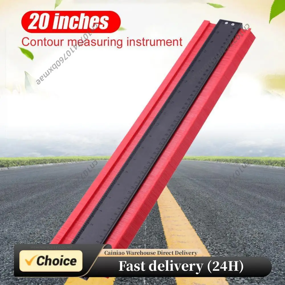 Multi-function Plastic Profile Copy Contour Gauge Standard Wood Marking Tools