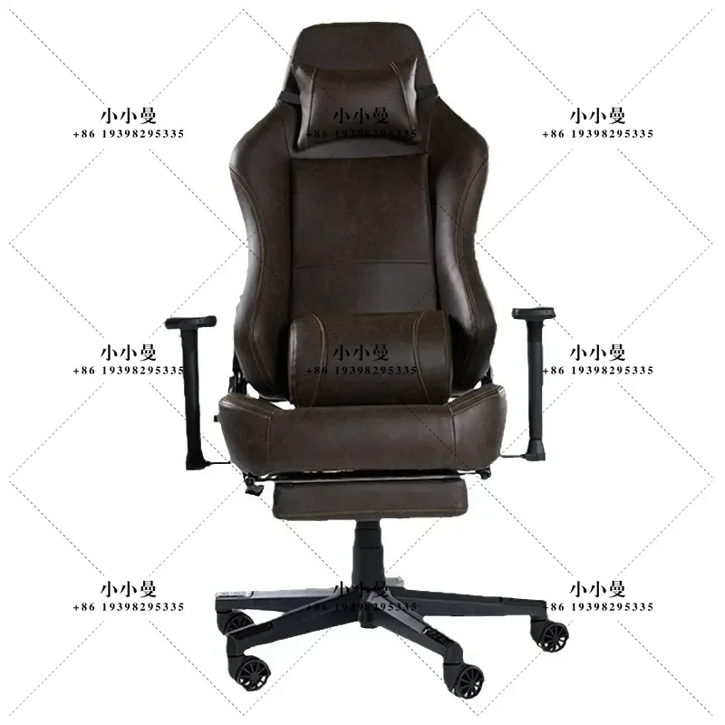 Ergonomic Gaming Chair with Adjustable Armrests E-Sports Office Chair for Long Sitting Comfortable Computer Desk Seat