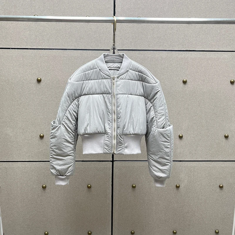 

Хлопковая куртка в пилотном стиле: стильное зимнее тепло для женщин — короткое хлопковое пальто, Новое поступление 2023 года