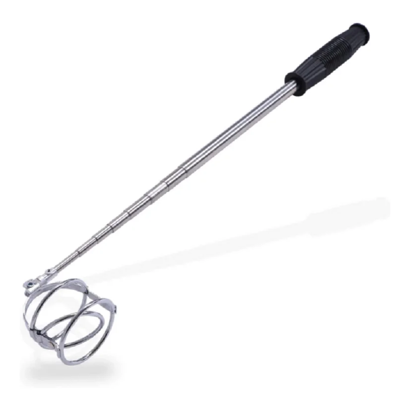 Telescopic Golf Ball Retriever Portable Golf Pick Up Scoop and Golf Ball Grabber with Stainless Steel Rod and Comfortable Grip