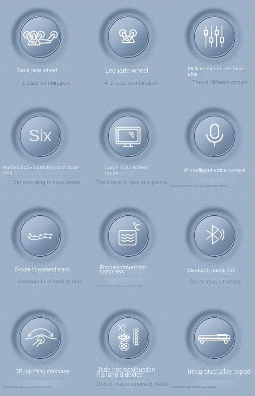 سرير منزلي منزلي ثلاثي الأبعاد يعمل بالتحكم الصوتي عنق الرحم والقطني متعدد الوظائف