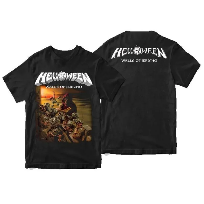 

2025-26 Summer Icon HALLOWWED Premium T-Shirt Iron HALLOWWED Icon Maiden Heavy Metal T-Shirt Metal T-Shirt Oversize Megadeths