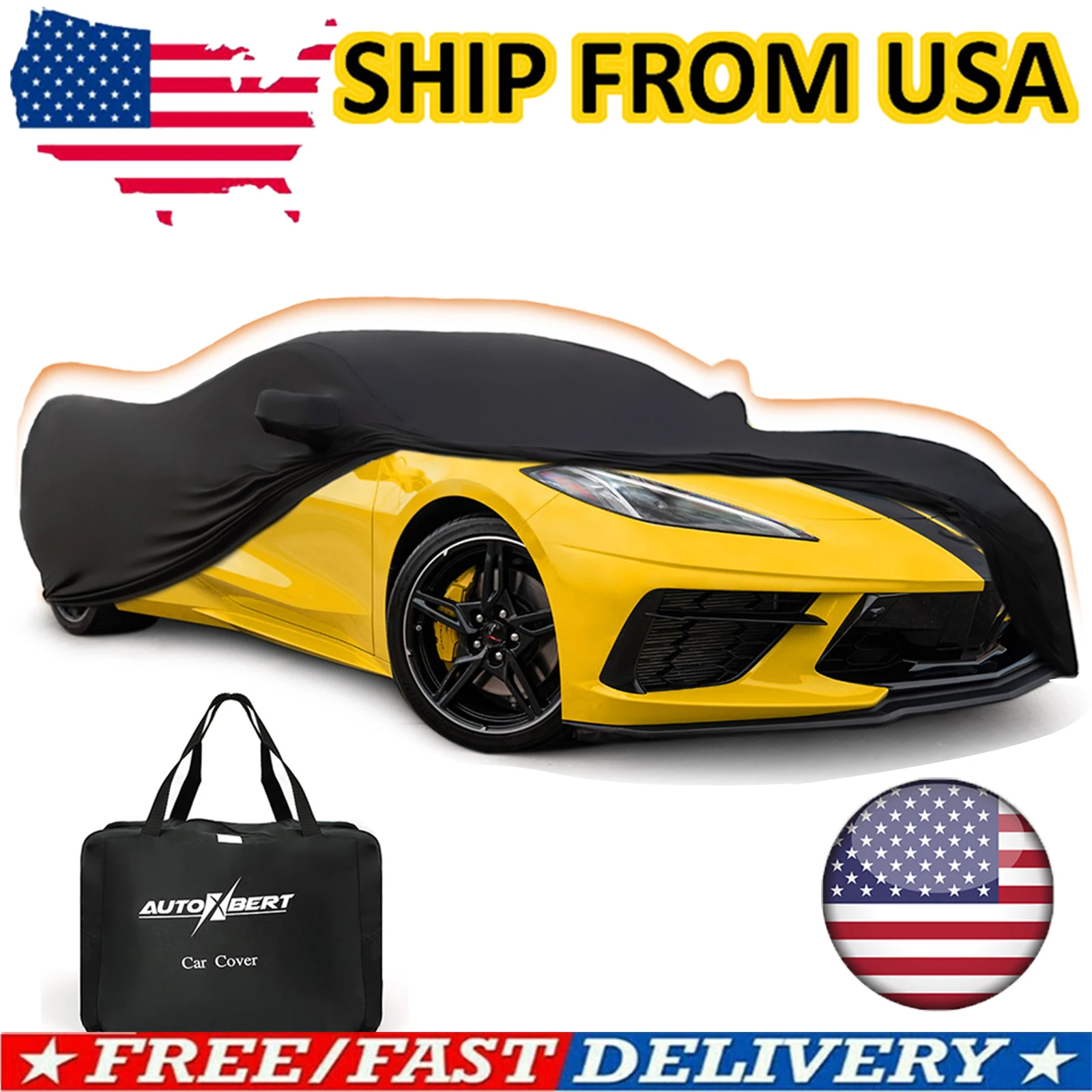 Universal Car Cover Outdoor Indoor Waterproof UV Dust Proof Resistant Protection