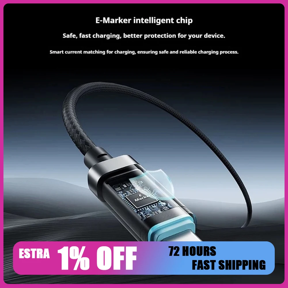 cuktech-data-cable-electric-quantity-display-weaving-type-c-240w-max-fast-charge-for-macbook-laptop-pd31-for-iphone-16-17