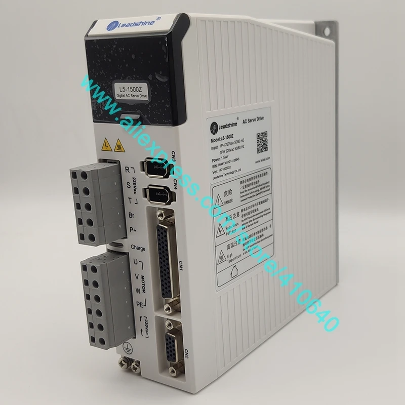 Leadshine AC 220V 1.5 KW AC Servo Drive L5-1500Z 7.5 to 25A Current Equal to High Voltage Motor Driver EL5-D1500