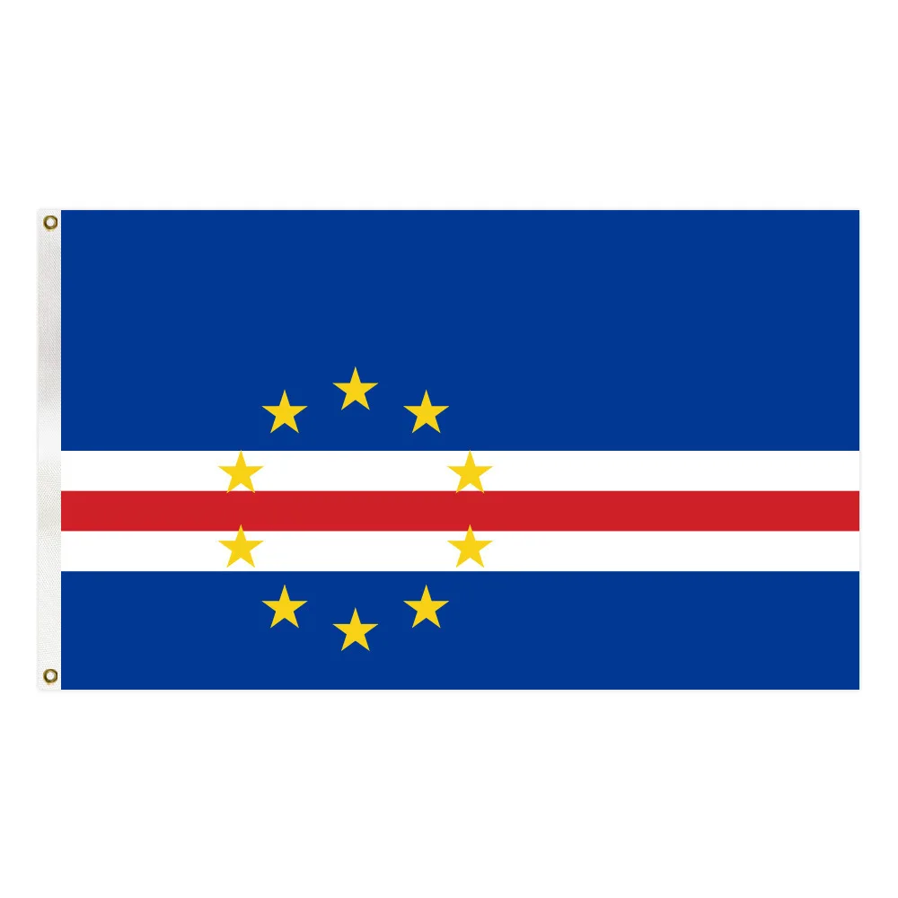 90x150cm Cabo Verde Flag The Republic of Cabo Verde Flag Office/Activity/parade/Festival/Home Decoration
