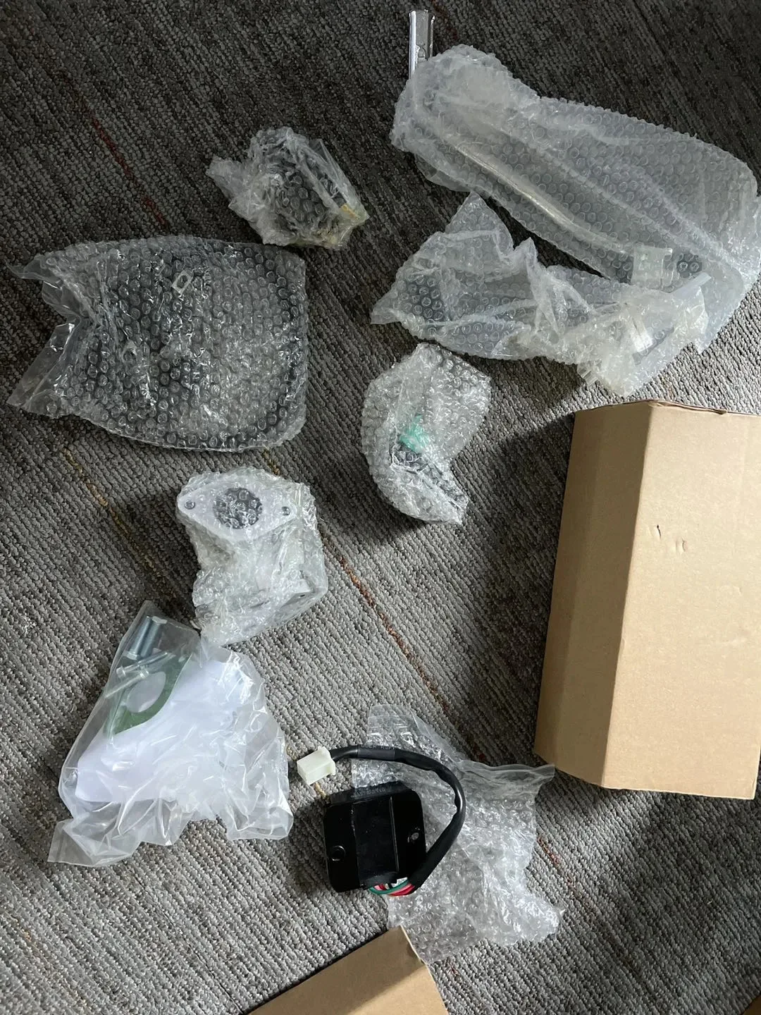 دايتونا الأصلي أنيما 190FE بداية كهربائية جديدة 4-السكتة الدماغية 4 صمام DT190cc محركات حفرة الترابية دراجة نارية مع عينة المتاحة