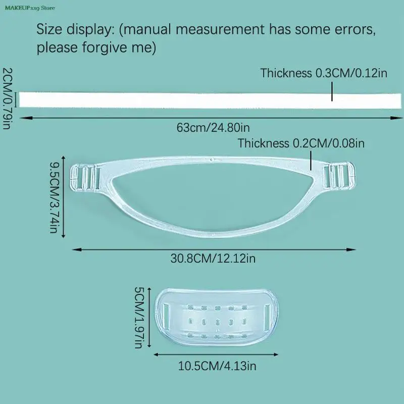 Chin Belt Prevent Mouth Breathing Improve Sleeping Snoreless Sleeping Solution For Men And Women Elastic Easy To Wear