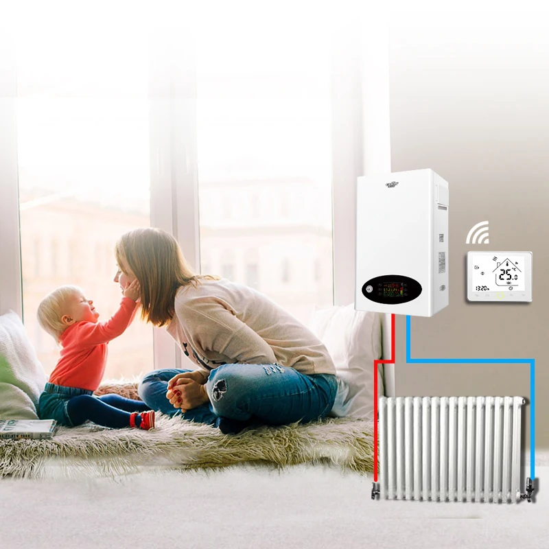 8kw-25kw Chauffe Eau Electrique Eco Doccia elettrica intelligente Scaldabagno elettrico istantaneo Cucina Scaldabagno istantaneo