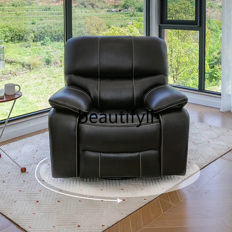 Space first-class single sofa cabin leisure reclining rocking chair lazy sofa