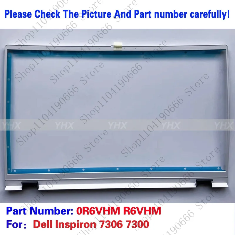 

Новинка bd для Dell Inspiron 7306 7300, передняя накладка ЖК-экрана, лицевая панель B, чехол 0R6VHM.