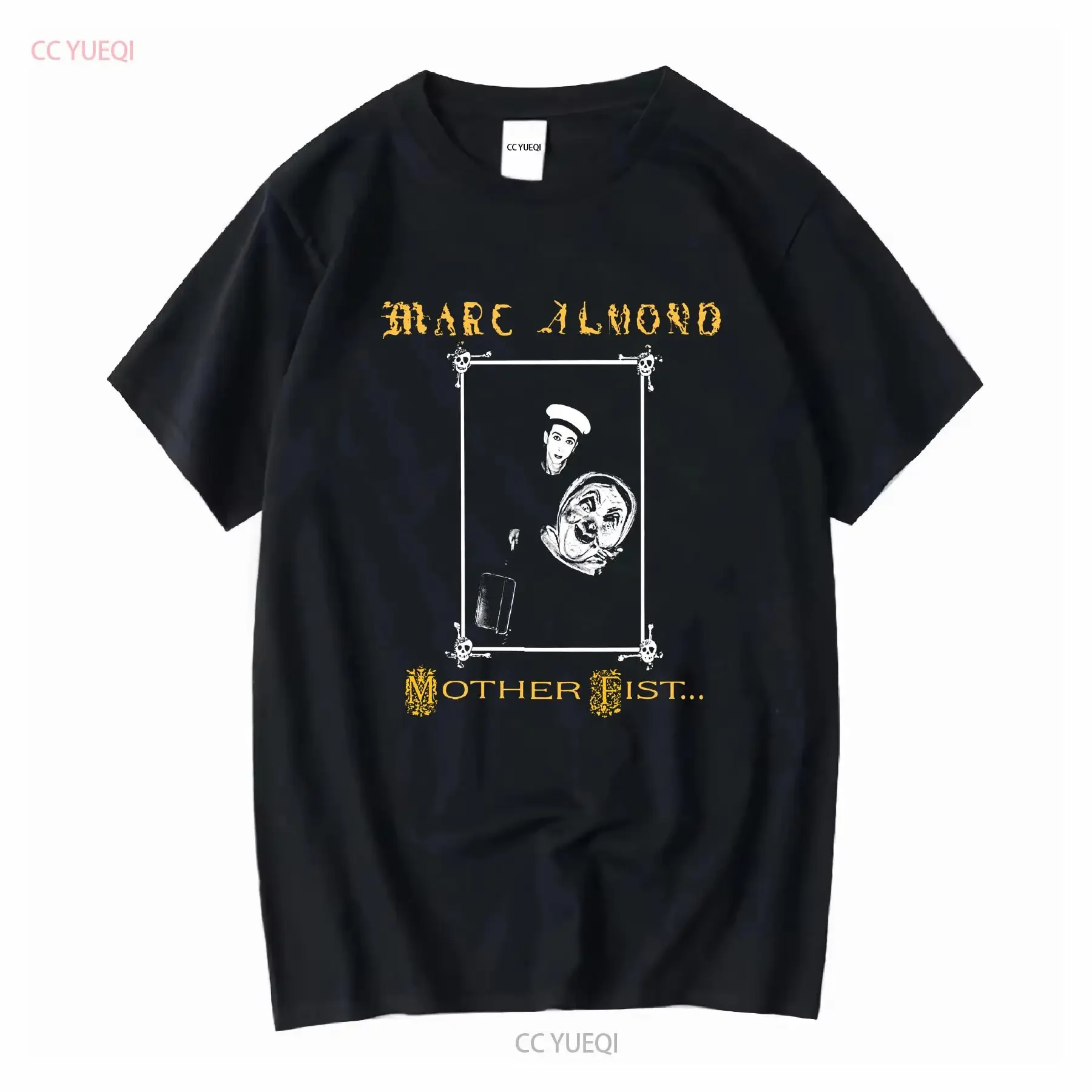 MARC ALMOND MOTHER FIST AND HER FIVE DAUGHTERS NEW T SHIRT vintage Washed streetwear Stretched Top For Everyday Wear Stylish