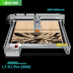 LASER TREE K1 PRO Laser Engraver with 30W Laser Module Engraving Cutting Machine CNC Woodworking Tools Engraving Area 400*400mm