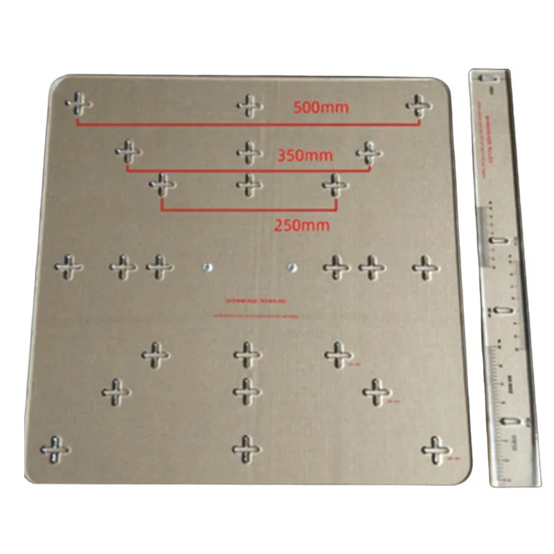 Skala Template Penyusutan Kain ISO AATCC