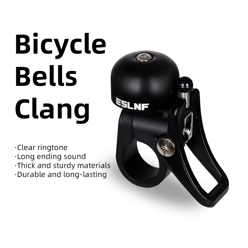 ESLNF دائم دراجة جرس الطريق الدراجة الجبلية العالمي ركوب السلامة تحذير جرس عالية ديسيبل دراجة جرس دراجة الملحقات
