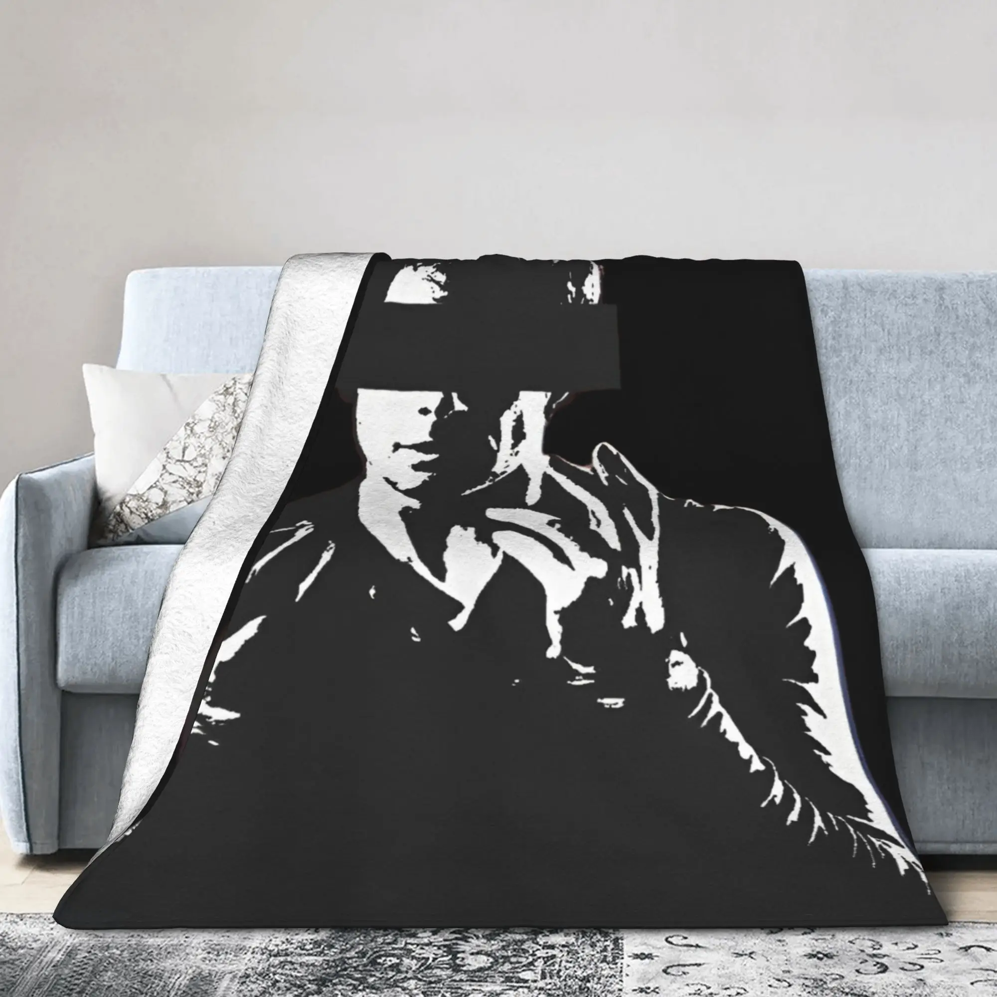 Dexter TV Show Movie Poster  Blanket Flannel Spring Autumn Morgan  Lightweight Thin Throw Blankets for Sofa Car Bedding Throws