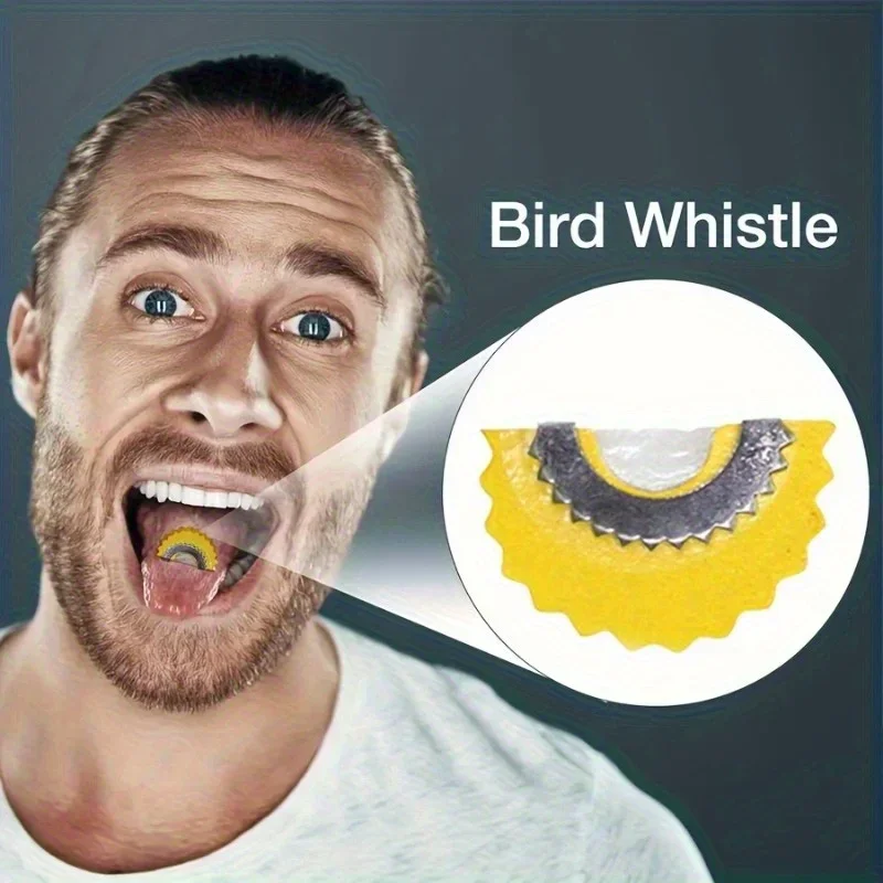 Bird Whistle That Fits Inside Mouth Hiden Magic Tweeting Noisemaker Toy Tricks Gag Bird Caller Bird Whistles Entertainment Tools