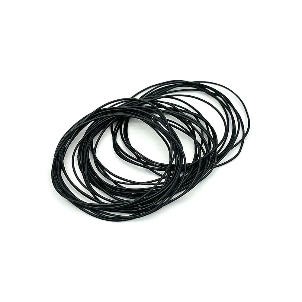 0.5/0.6/0.7/0.8/0.9mm Watch Back Sealing Rings Kit Waterproof Rubber Ring Set Watches Repair Accessories