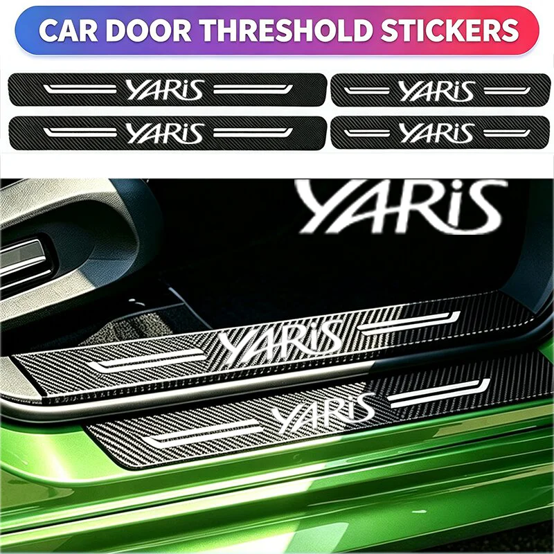 Crepe Pan Carbon - Adesivos Protetores de Soleira de Porta