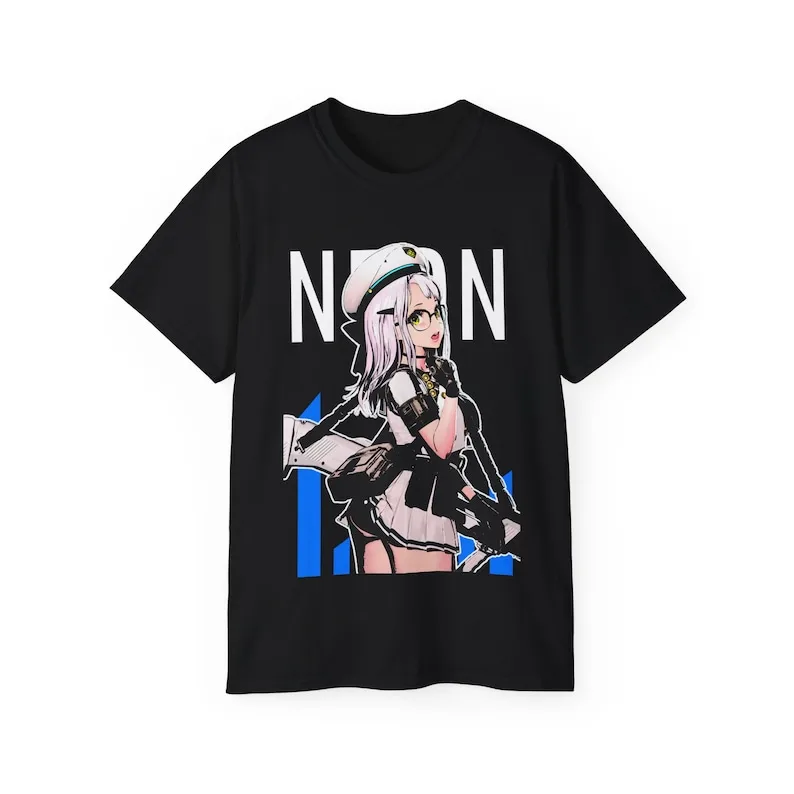 Nikke Neon Fan Shirt Goddess of Victory Nikke Unisex Ultra Cotton Tee