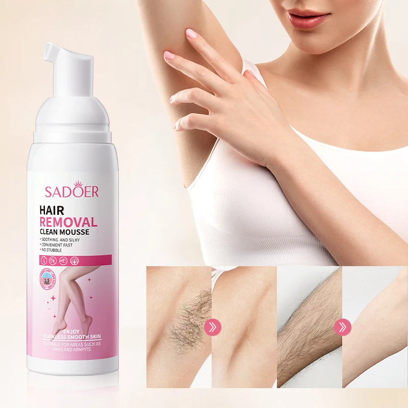 100ML Hair Removal Spray Painless Hair Reduction Effective Immediately Fast Hair Removal Mousse Skin Silky Smooth For Women