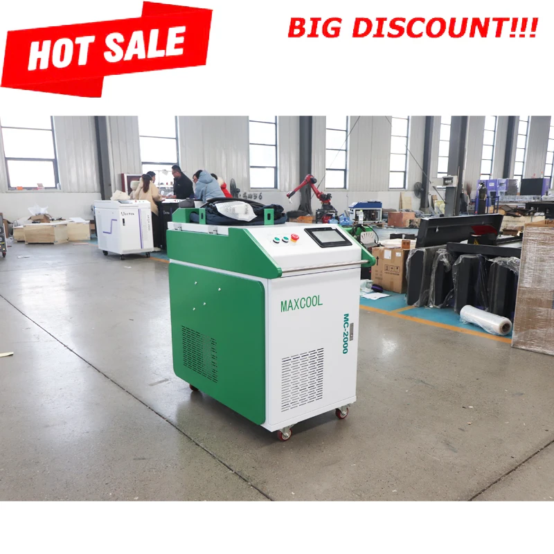 

1000W 1500W 2000W 3000W Laser Cleaning Machine For metal Fiber Laser Cleaner For Painting Coating Power Oil Rust Laser Removal