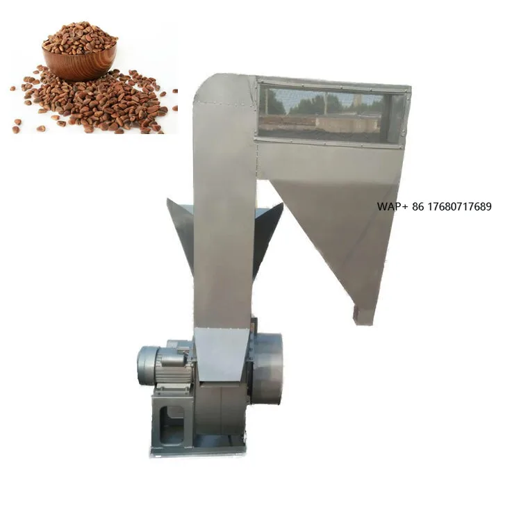 Automatic Pine Nut Empty Shell Wind Removal Machine Cedar Nut Sorting Machine