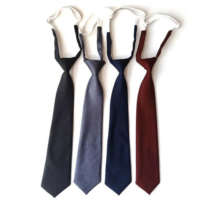 

Women's 7cm Elastic Necktie Solid Color School Uniform Neckwear Lazy Convenience Activity CClothing Accessories