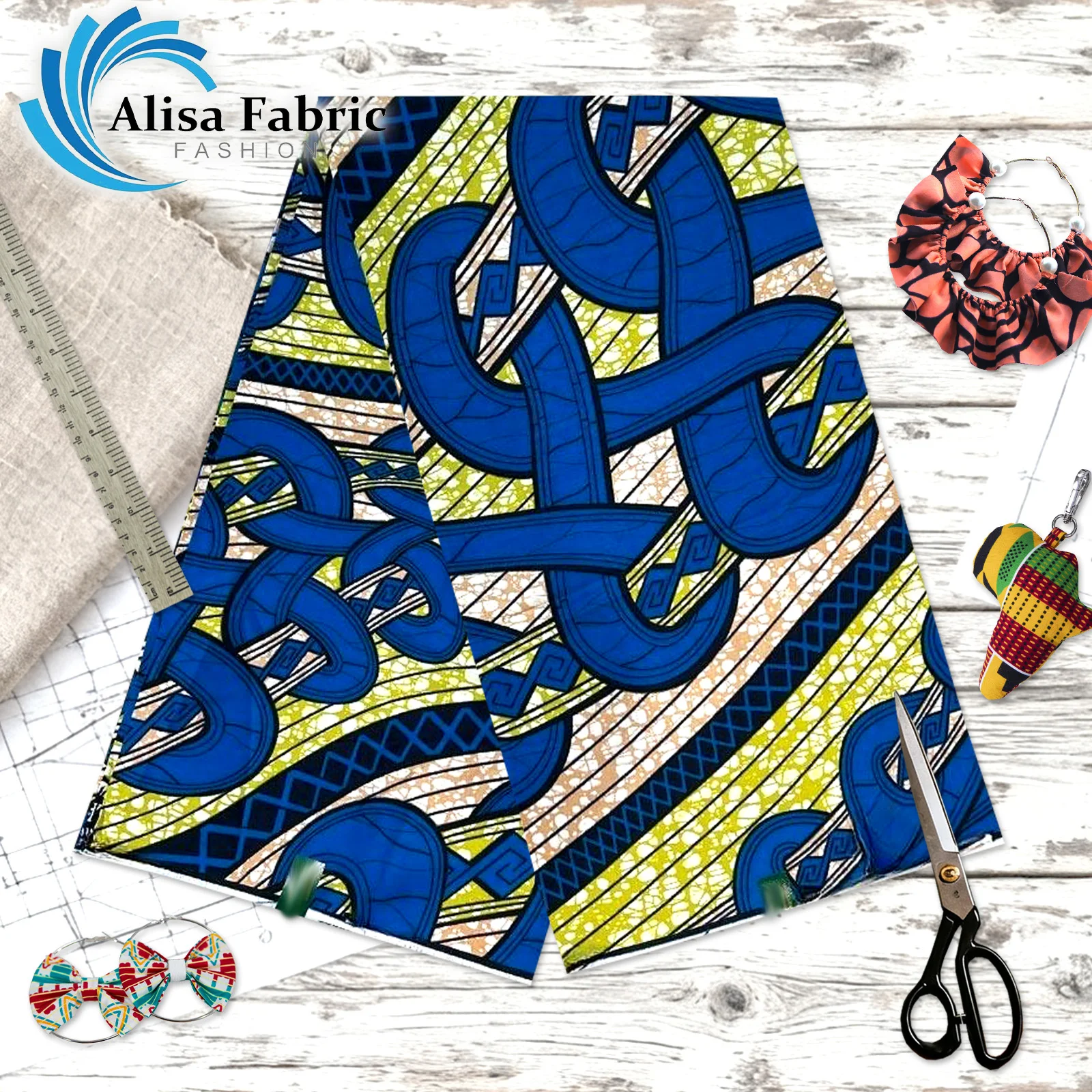 

Veritable Original Ankara Wax Fabric Super Fabric African Wax Fabric Block Print Batik Dutch Fabric 100% Cotton For Sewing HSG47