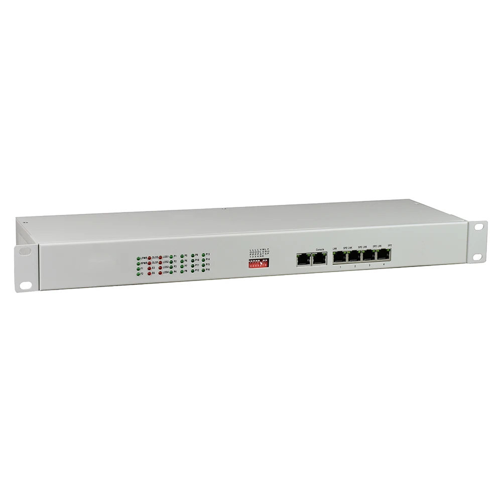 16 Ch Telephone over fiber Voice Multiplexer