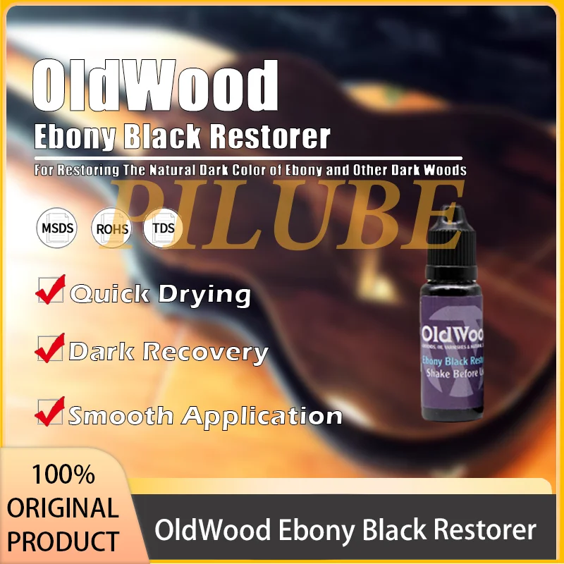 

OldWood Ebony Black Restorer Wood Stain Dye for Furniture and Wooden Surfaces Original Product