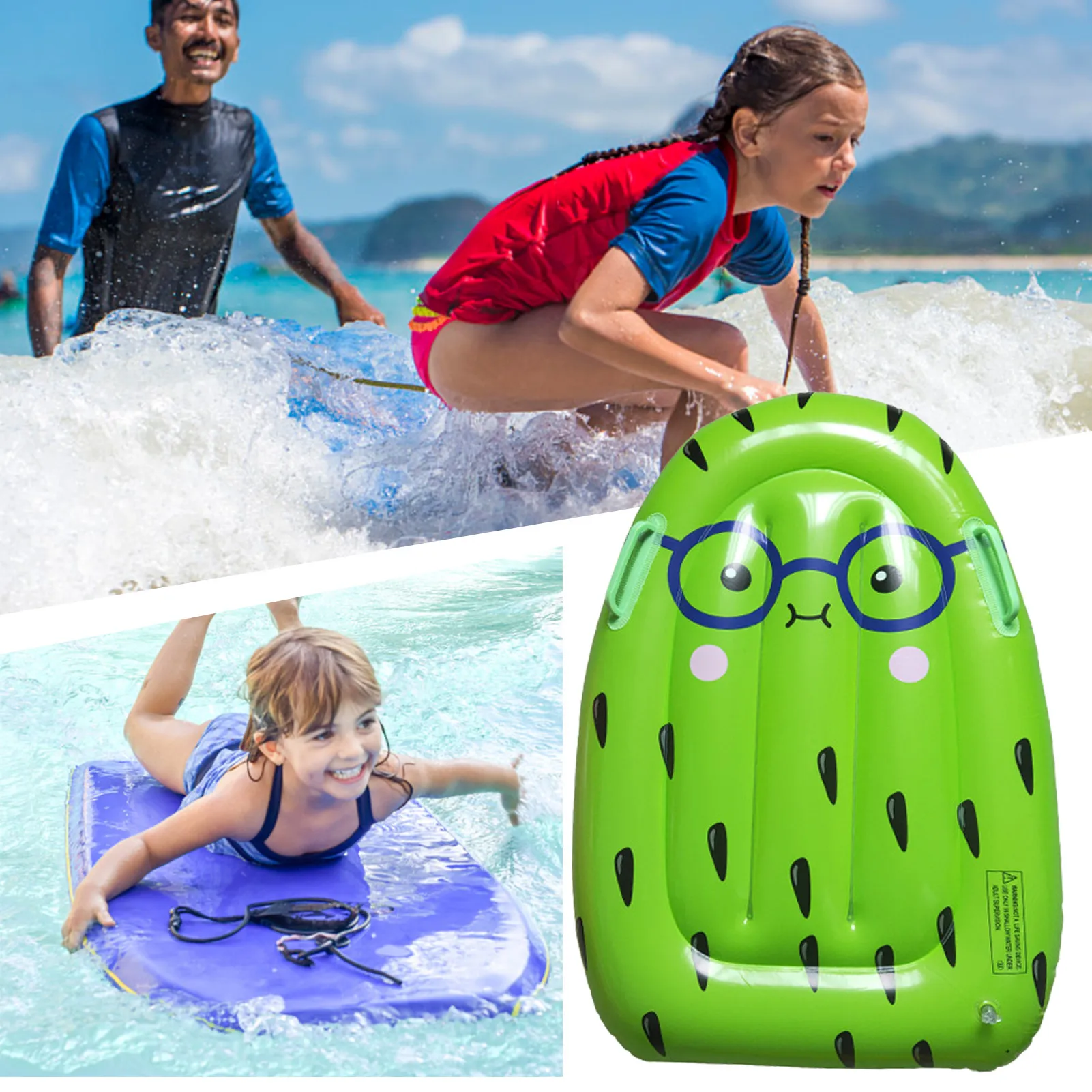 Sommer aufblasbare Bretter Fruchtform Pool Schwimm matte mit Griff Schwimm ring für erwachsene Kinder Wasser Party Spielzeug Luft matratze