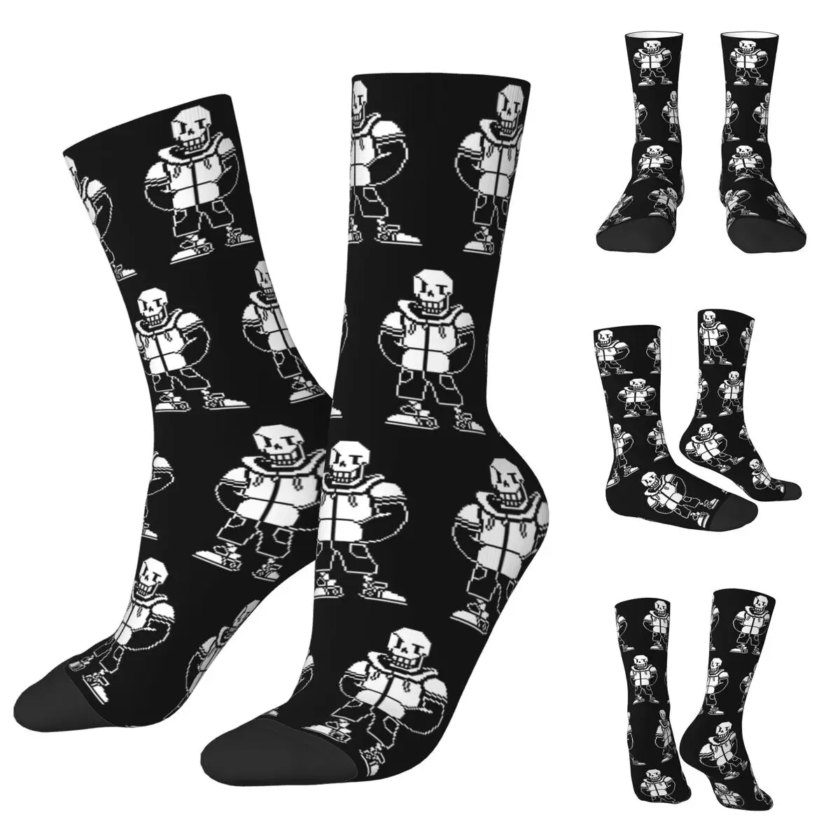 

Sans And Papyrus Sprites Undertale Napstablook Men Women Socks,Leisure Beautiful printing Suitable for all seasons Dressing