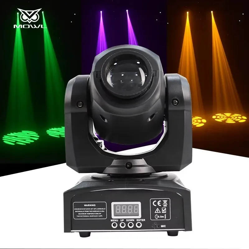 30W Mini DMX Gobo Spot LED Moving Head Projection Light Compact Projector for DJ Party Disco Club KTV Stage Lighting view 2