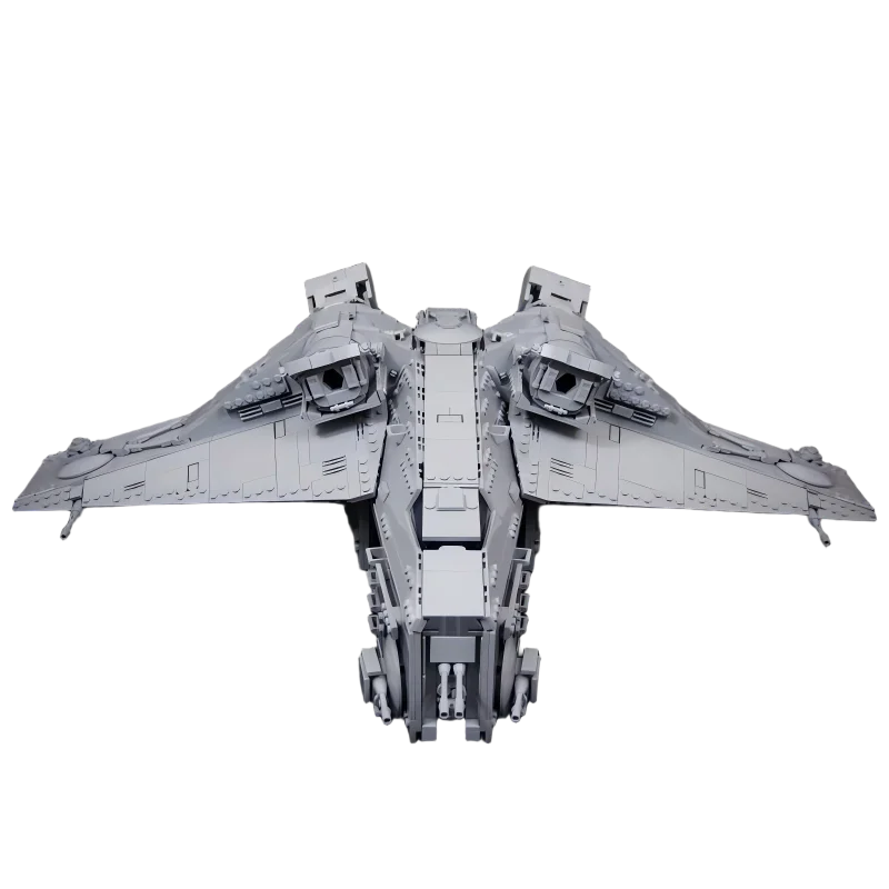 Série de guerra espacial moc acorazado imperial blocos de construção conjuntos modelo patrulha cruiser diy montagem tijolos coletor conjuntos brinquedos presentes