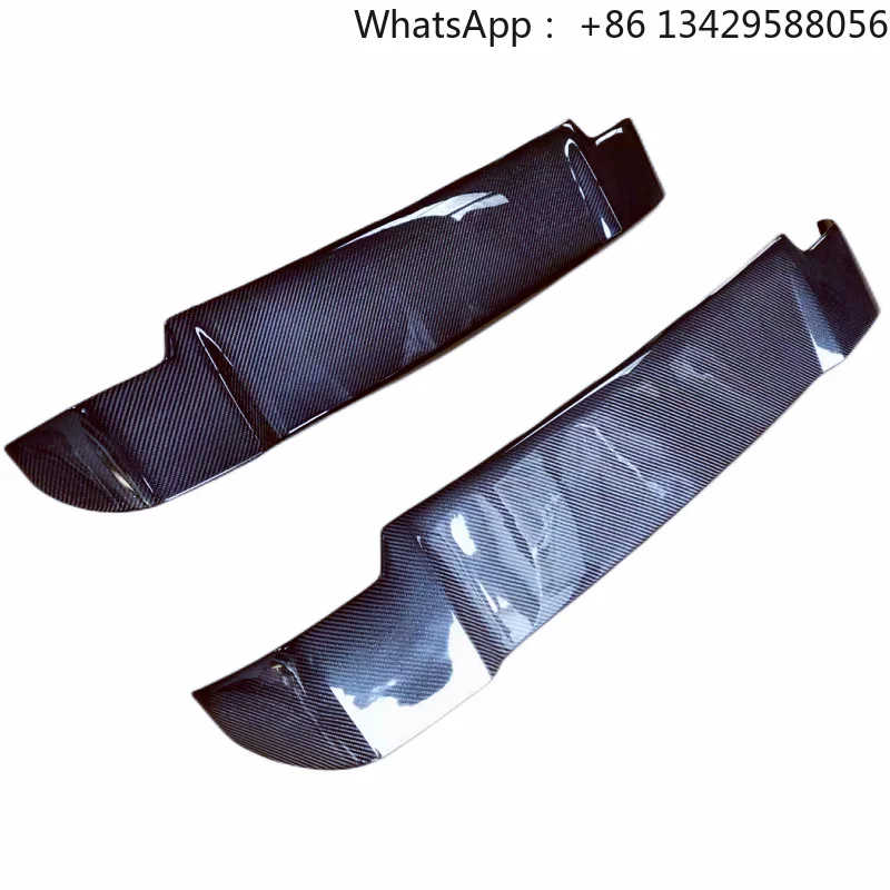 

For Land Rover 110 L Defender Dry Carbon Fiber Rear Spoiler Body Kit Front Bumper Rear Bumper Side Skirts