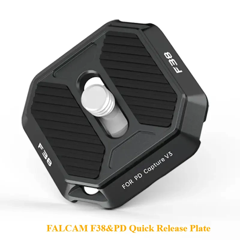 

Быстросъемная пластина FALCAM F38 и PD 2465, совместимая с базой спецификации Arca для быстросъемного устройства F38 или для захвата PD V3