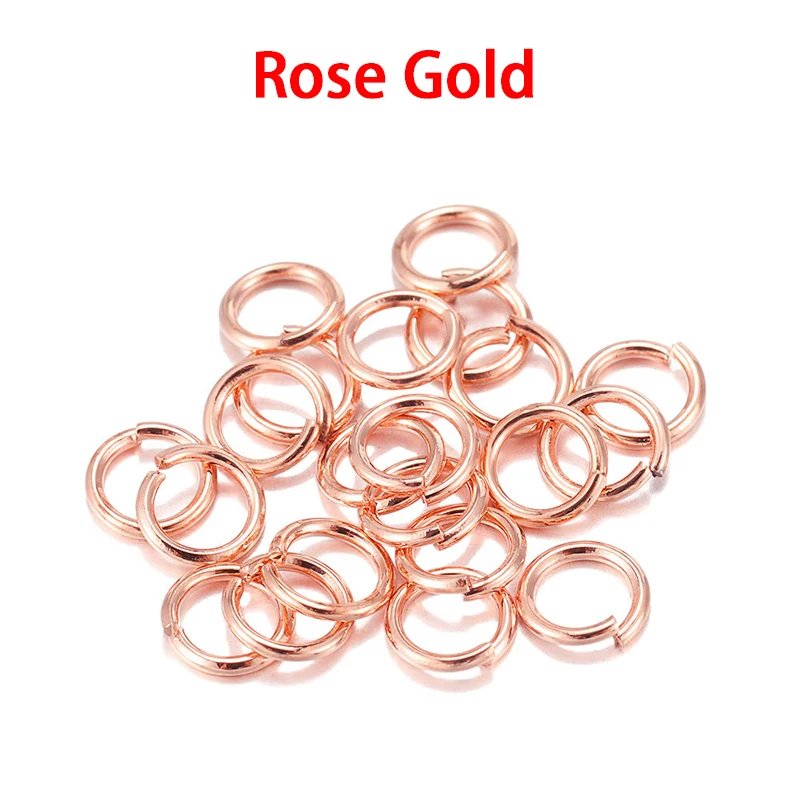 10-20pcs/lot S925 Sterling Silver Open Jump Rings 4mm-12mm Rings Connectors for DIY Jewelry Making Accessories Wholesale SQ1