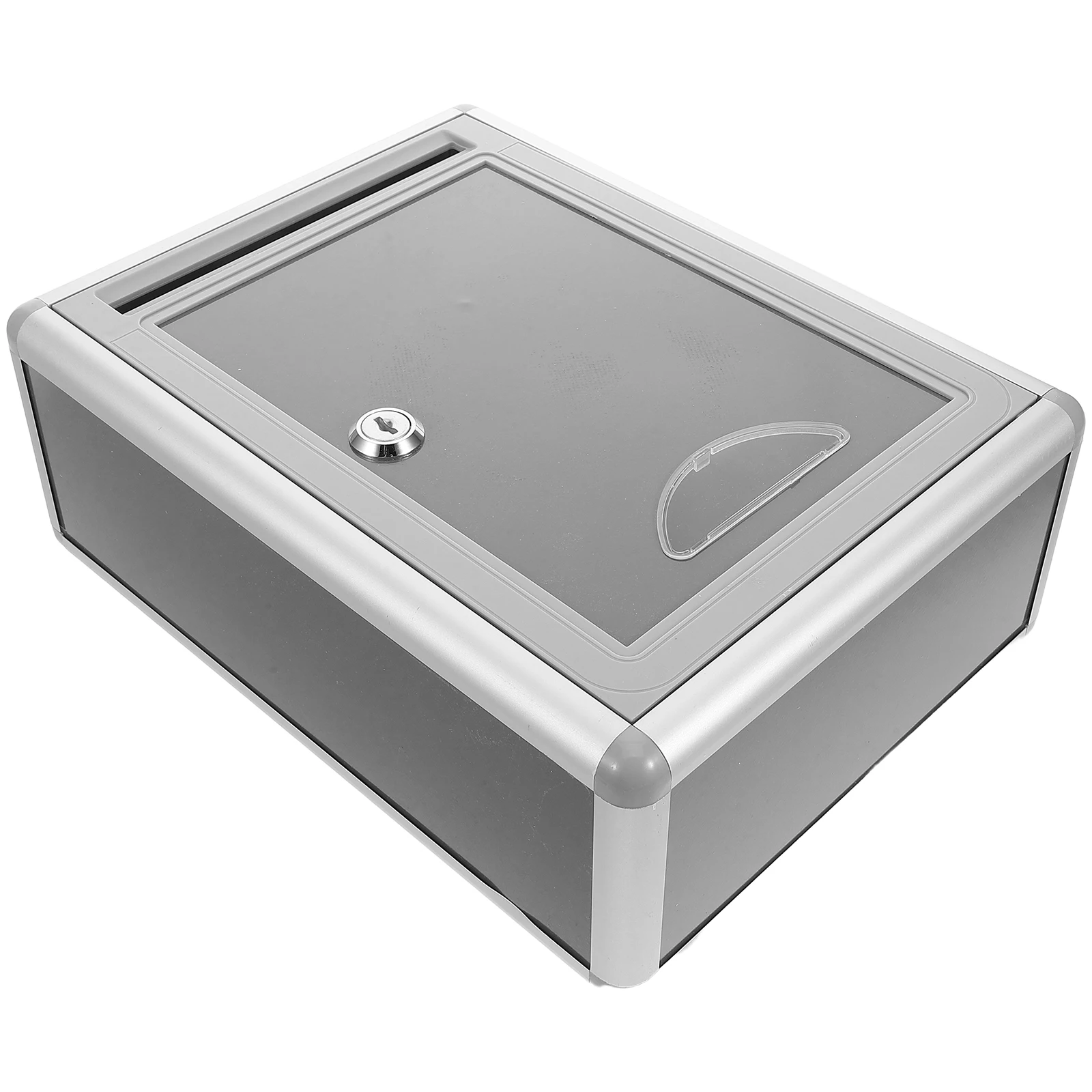 

1 set Wall Hanging Mailbox Aluminum Lock Cute Office Large Capacity Waterproof Durable Modern Boxes Outside Post Letter