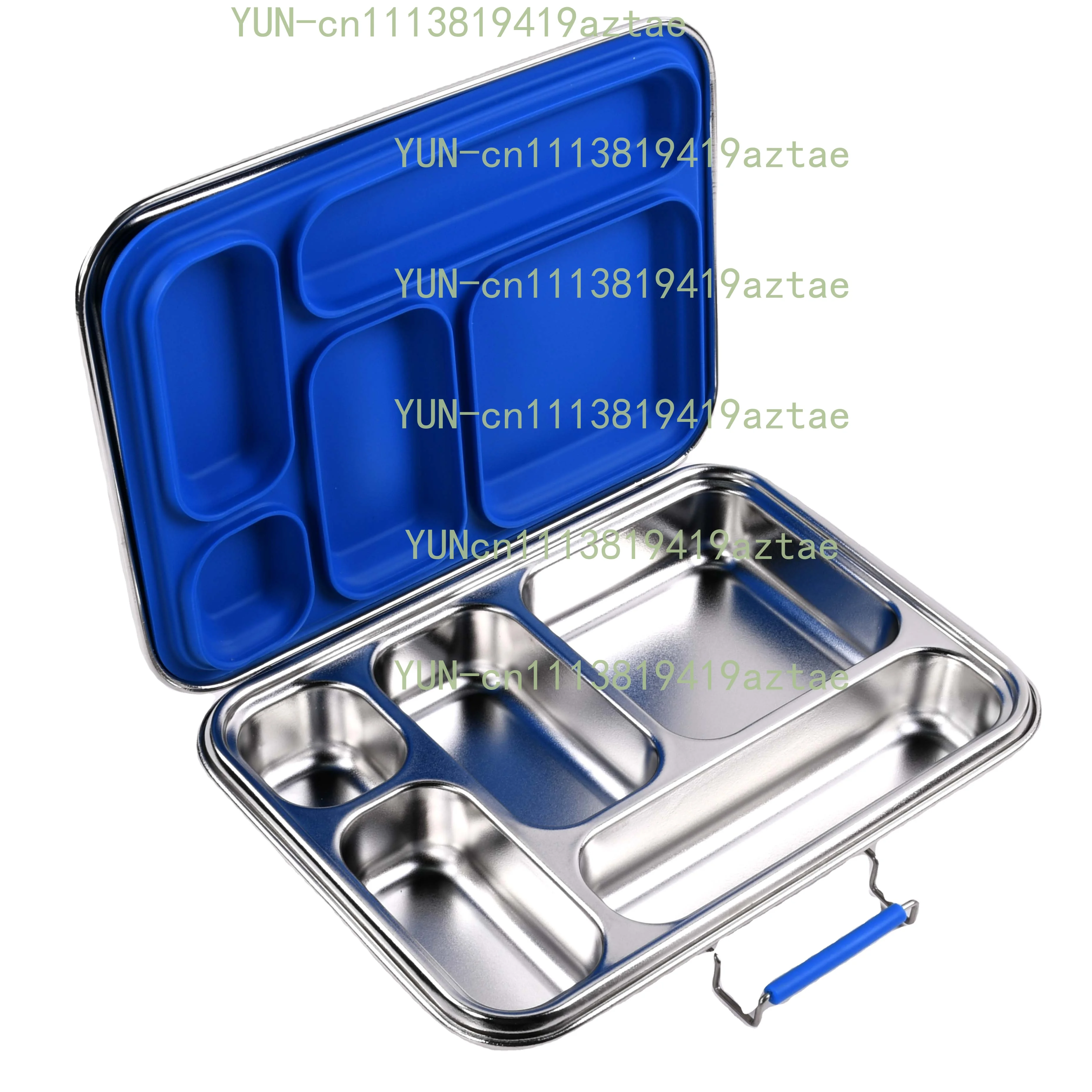 Custom Portable Reusable Stainless Steel BPA Free Bento Box Dishwasher Washable Lunch Box Suitable for and Students