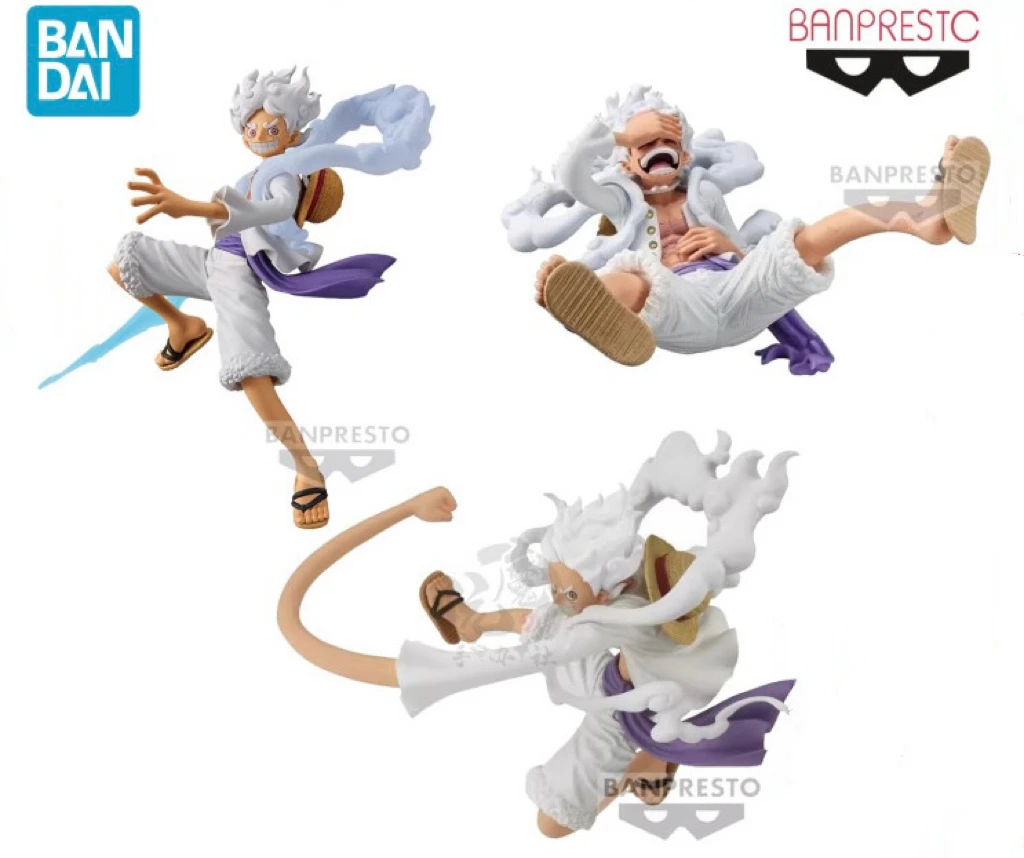 Bandai SHF One Piece Nika Actionfigur - Luffy Sammlermodell Spielzeug für Jungen Geburtstagsgeschenk Dekoration