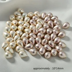 Japan Popularity Hot Selling High Water Droplet Cotton Pearl Straight Hole DIY Ear Stud Accessories Accessories Handmade